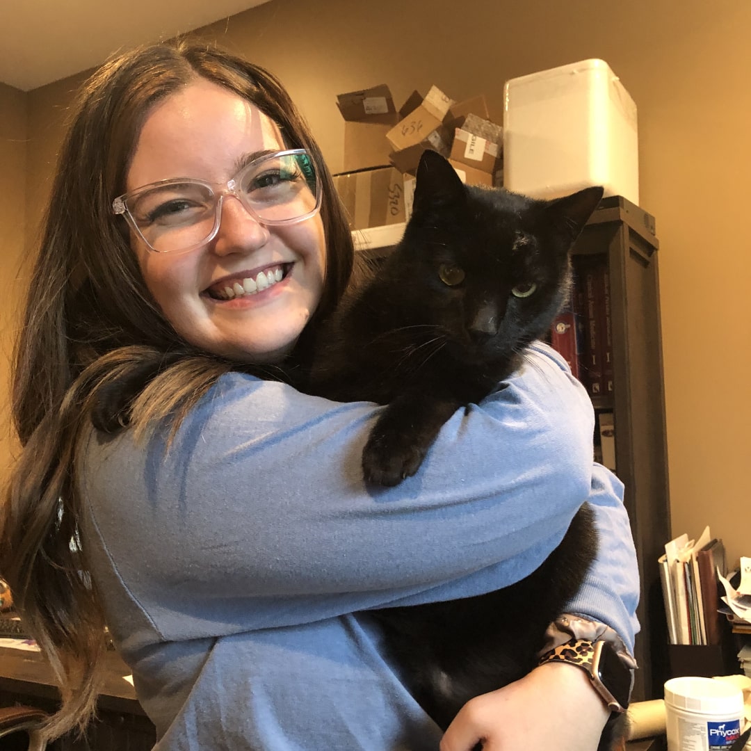Vet with pet